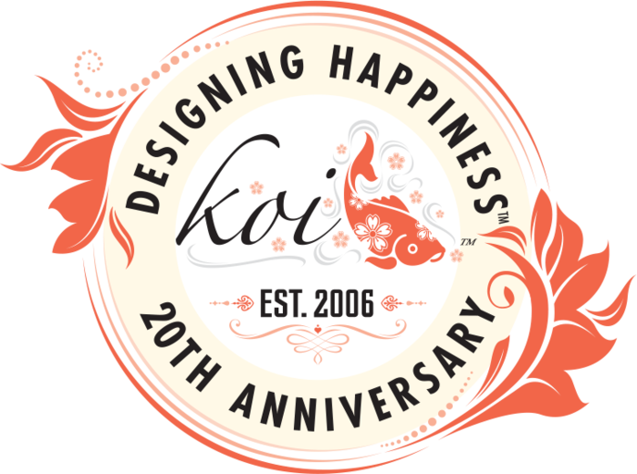 20th Anniv Logo Koi